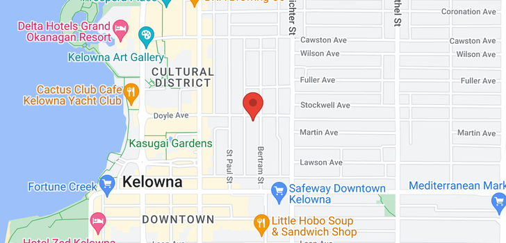 map of #103 575 Doyle Avenue